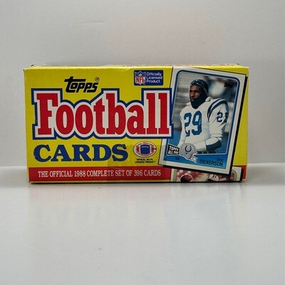 1988 Topps Football Complete Set (396 cards) Bo Jackson Rookie RC