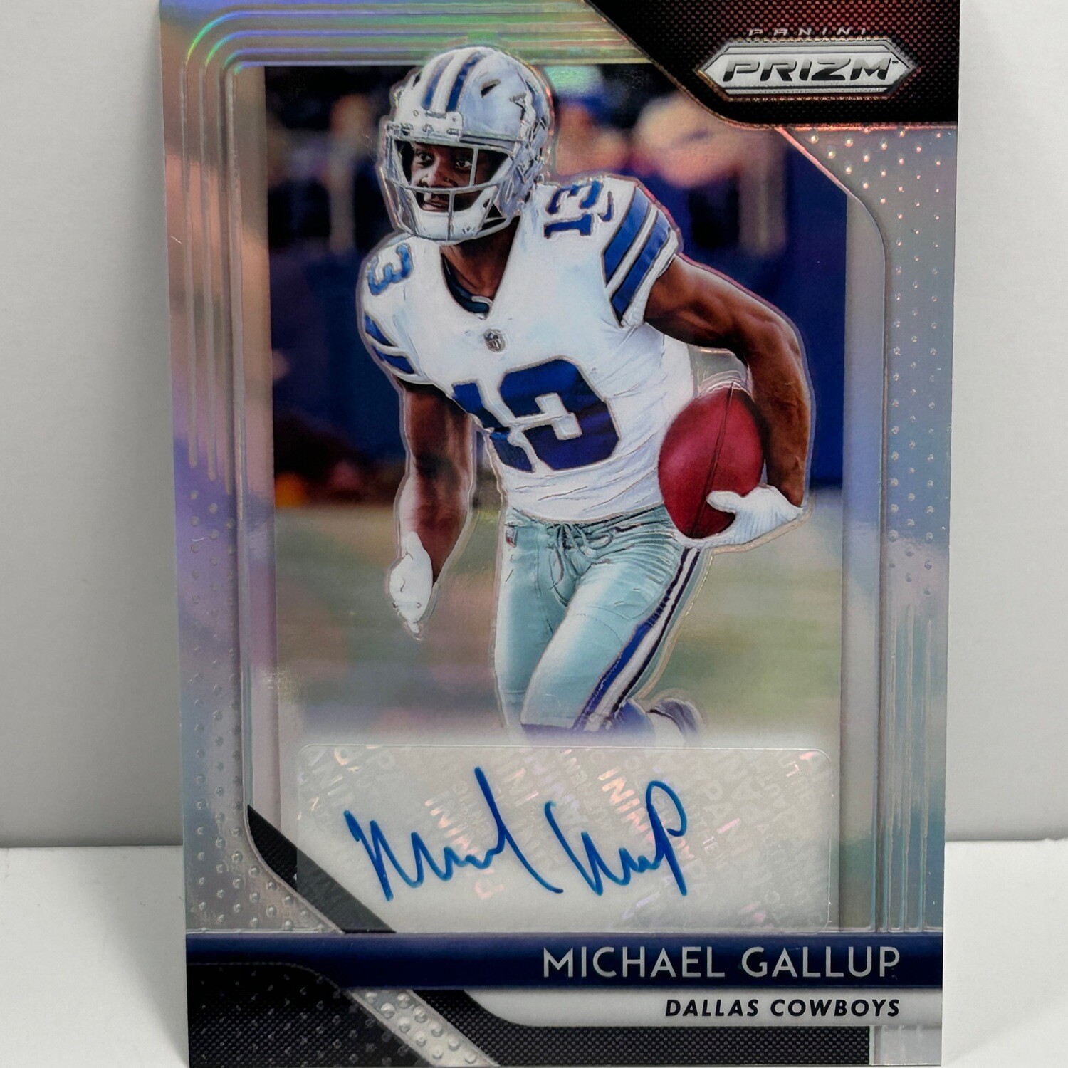 2018 Panini Prizm Michael Gallup Rookie Autograph