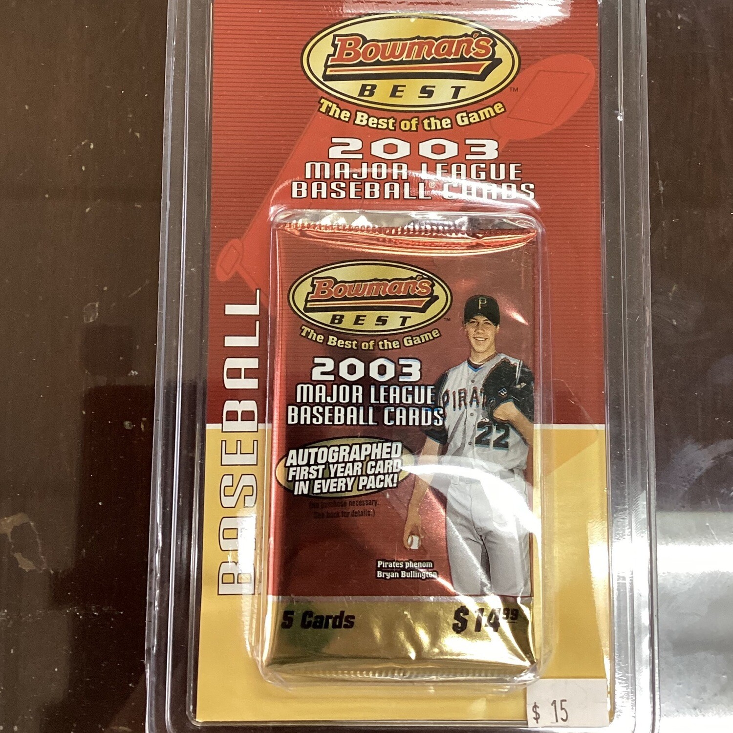 2003 Bowman’s Best Baseball Hobby Pack