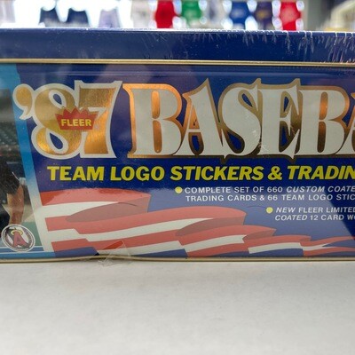 1987 Fleer Baseball Complete Set Tin