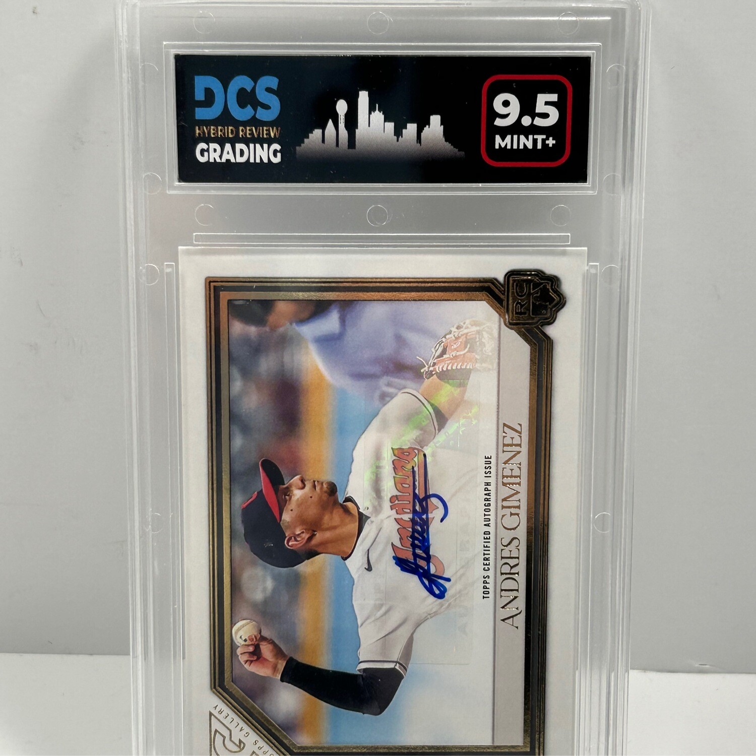 2021 Topps Gallery #RA-AG Andres Gimenez Auto