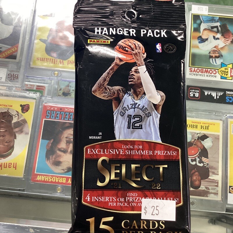 2021 Panini Select Basketball Hanger Pack