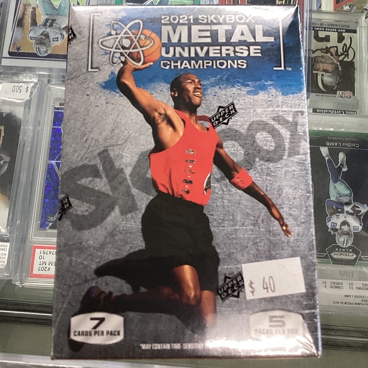 2021 Skybox Metal Universe Champions Blaster