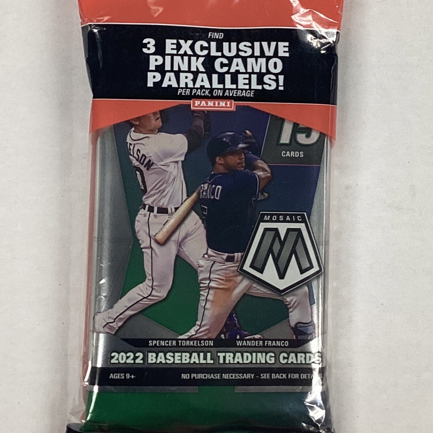2022 Mosaic Baseball Cello pack