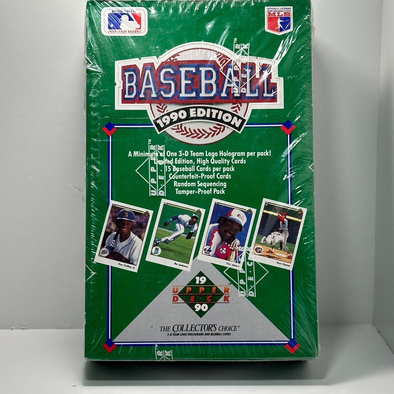 1990 The Collector's Choice Edition Upper Deck: Baseball Card Box