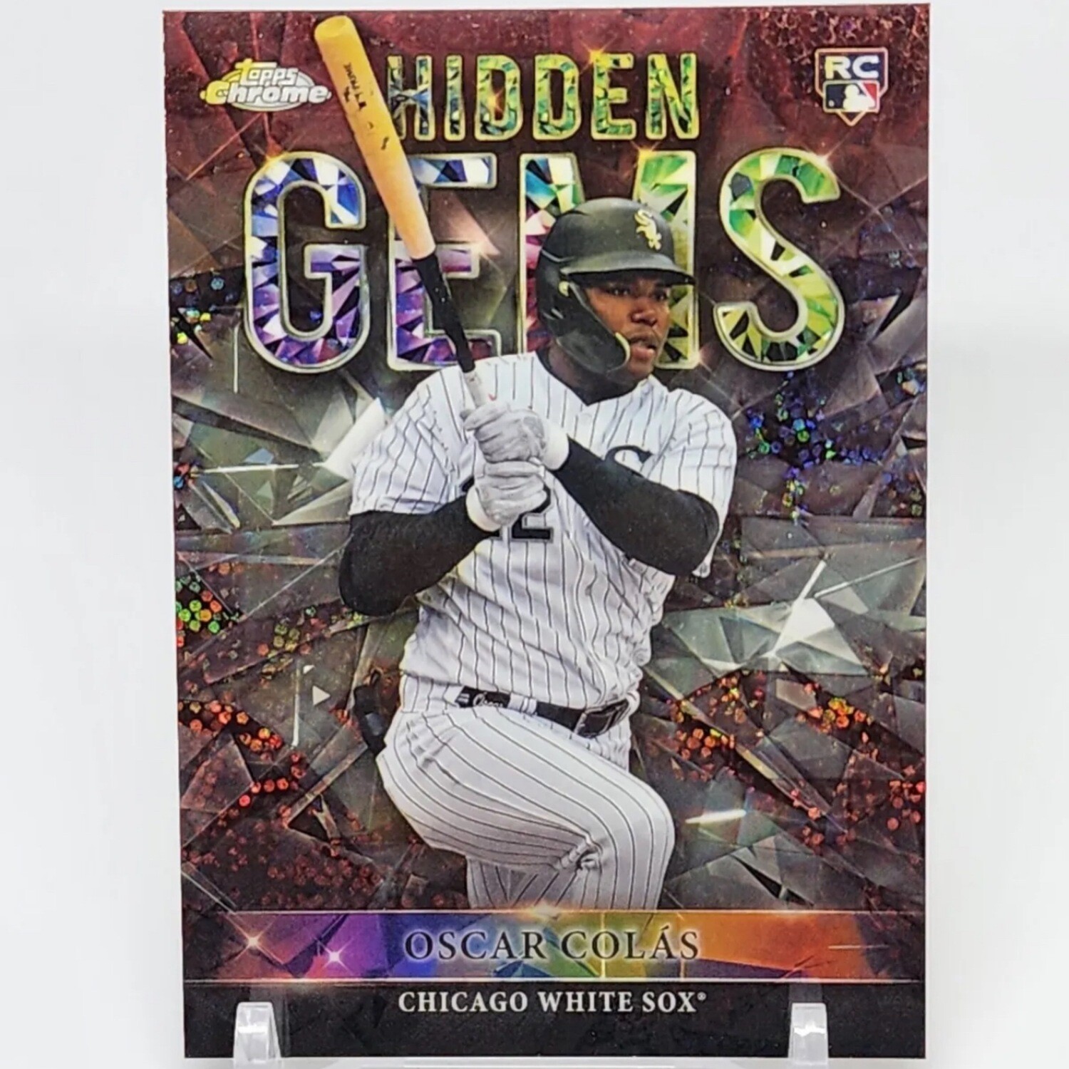 2023 Topps Bowman Chrome Oscar Colas Hidden Gems RC SSP