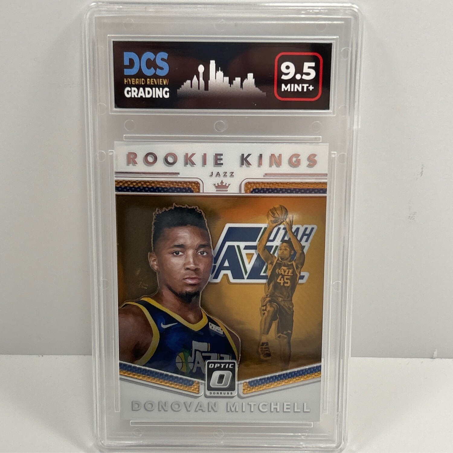 2017-18 Donruss Optic #13 Donovan Mitchell DCS 9.5
