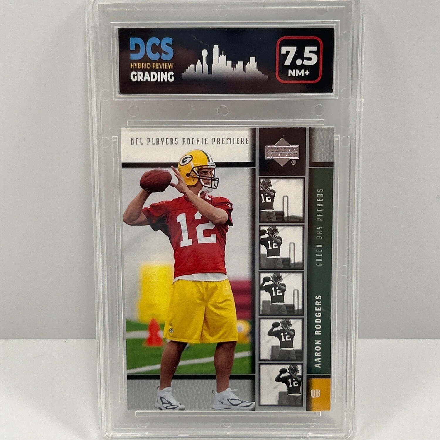 2005 Upper Deck #16 Aaron Rodgers DCS 7.5