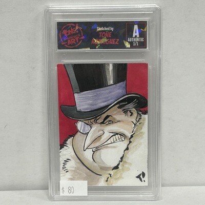 Oswald Copperpot Authentic Tone Rodriguez 1/1 Sketch Cards