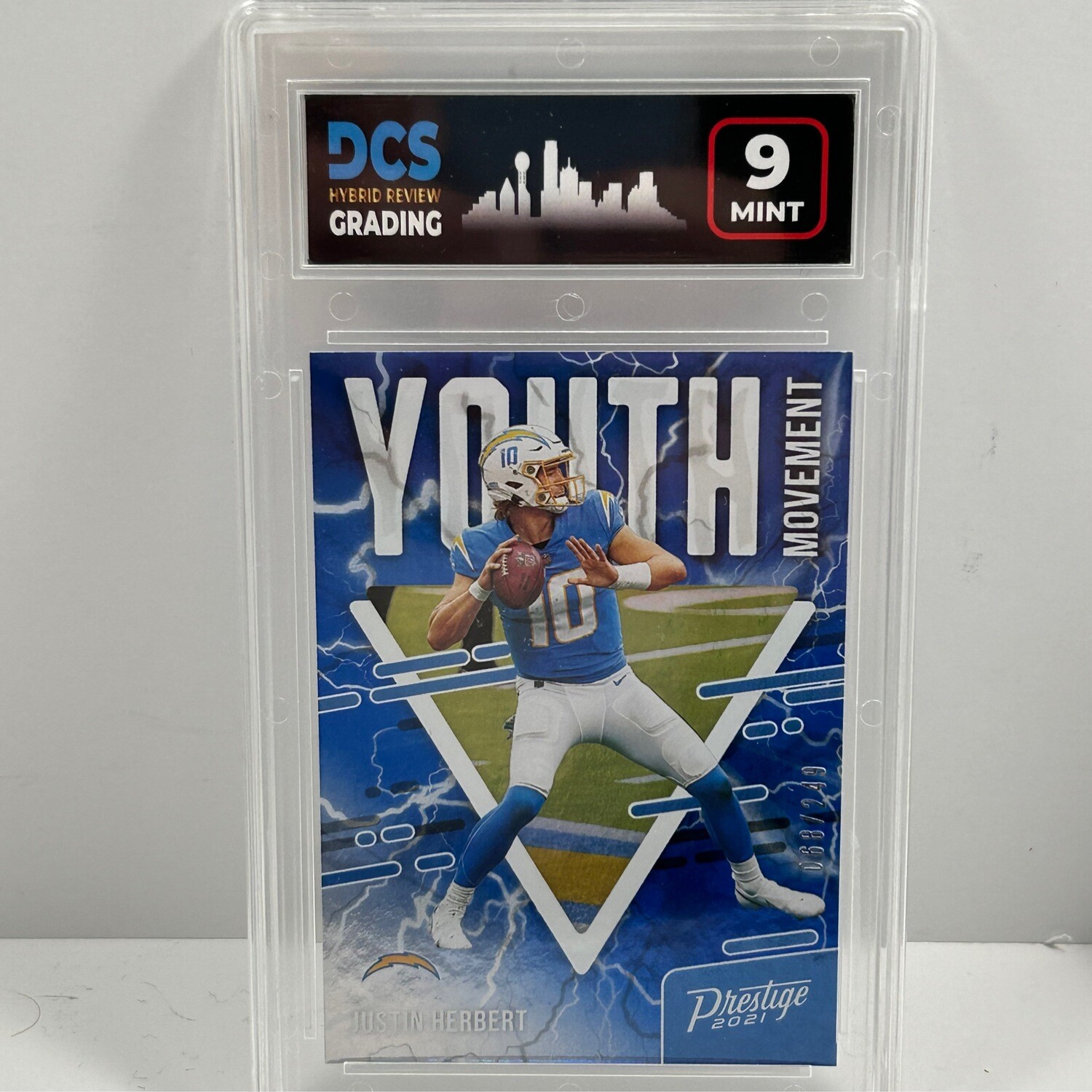 2021 Prestige Justin Herbert #YM-15  /890 DCS9