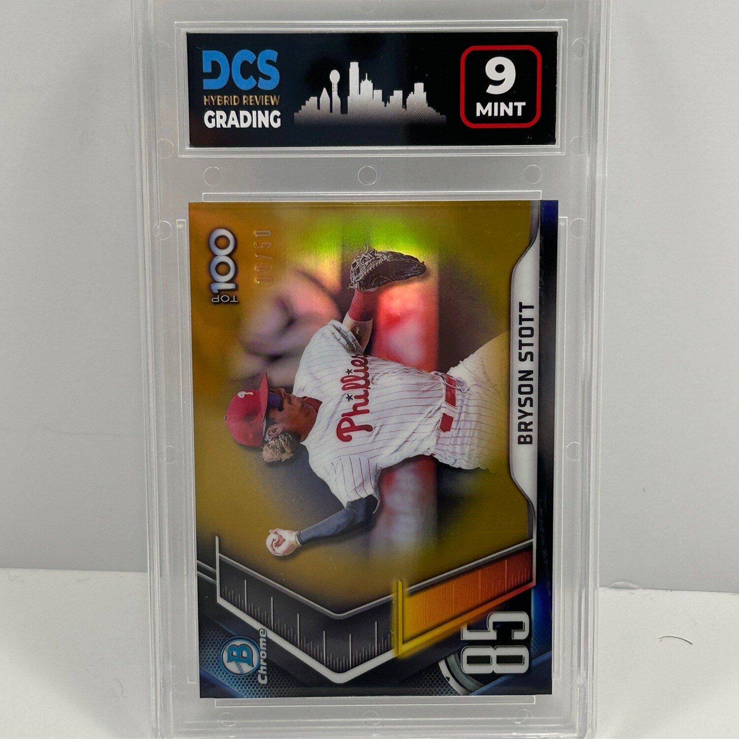2022 Topps Bryson Stott #BTP-85 DCS 9