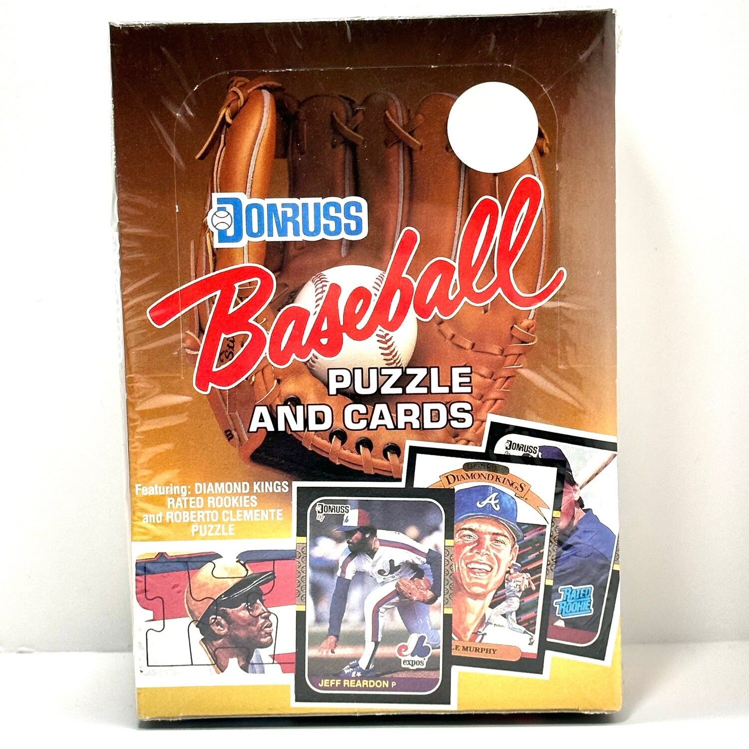 1987 Donruss Baseball Complete Unopened Wax Box Bo-Maddux-Bonds-McGwire