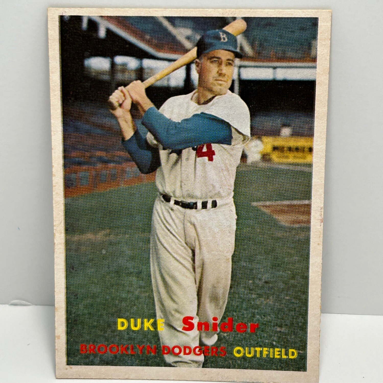 1957 Topps Duke Snider #170