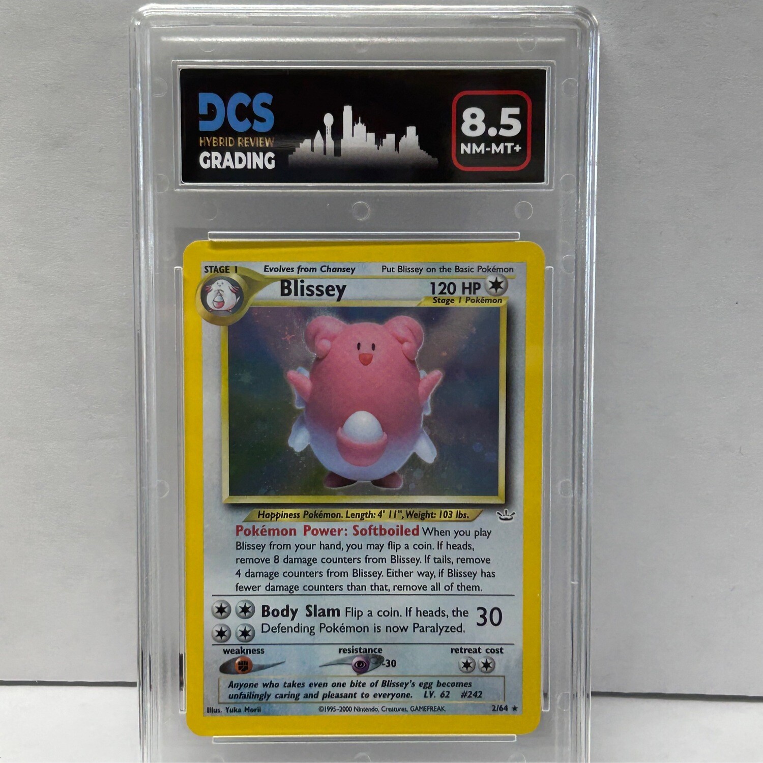 2000 Pokémon Blissey DCS8.5