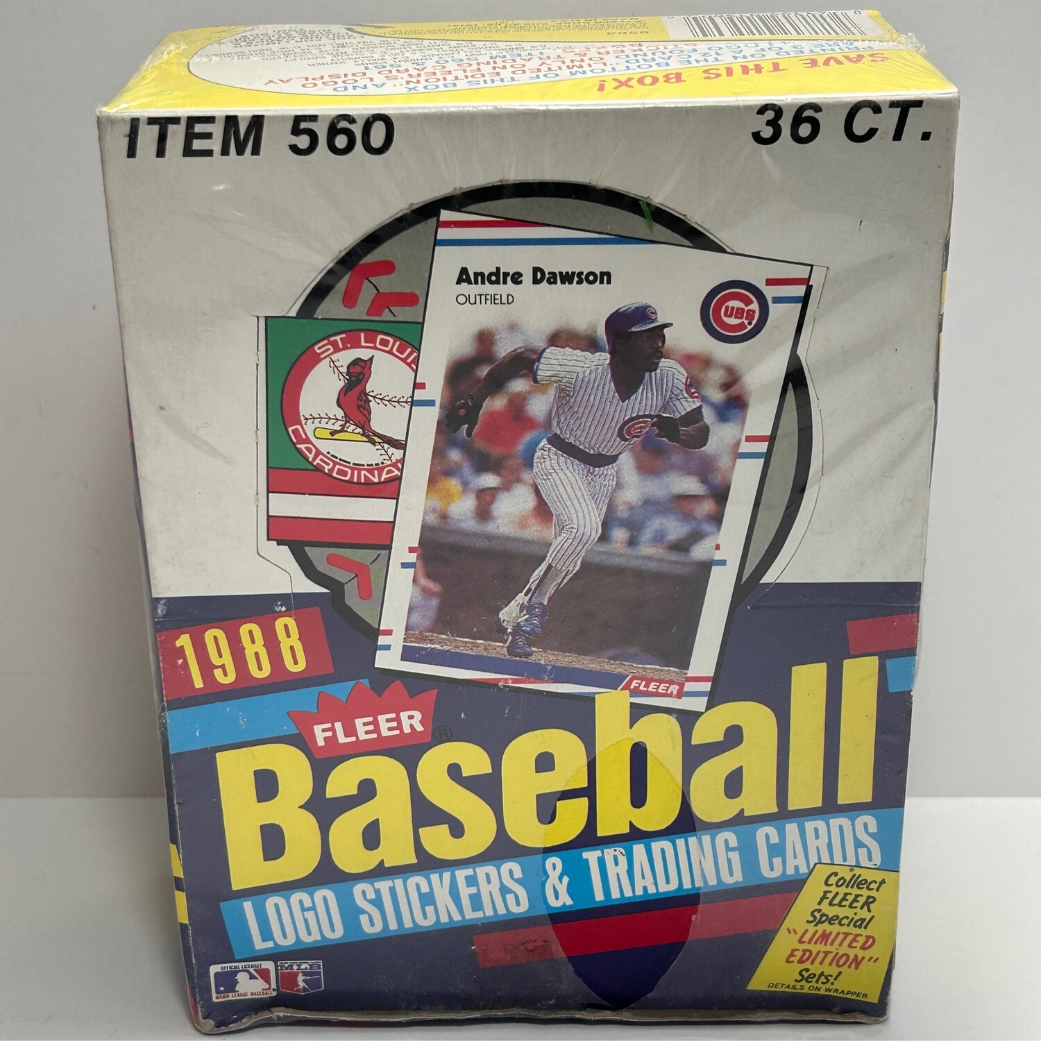 1988 Fleer Baseball 36Pack Box Sealed