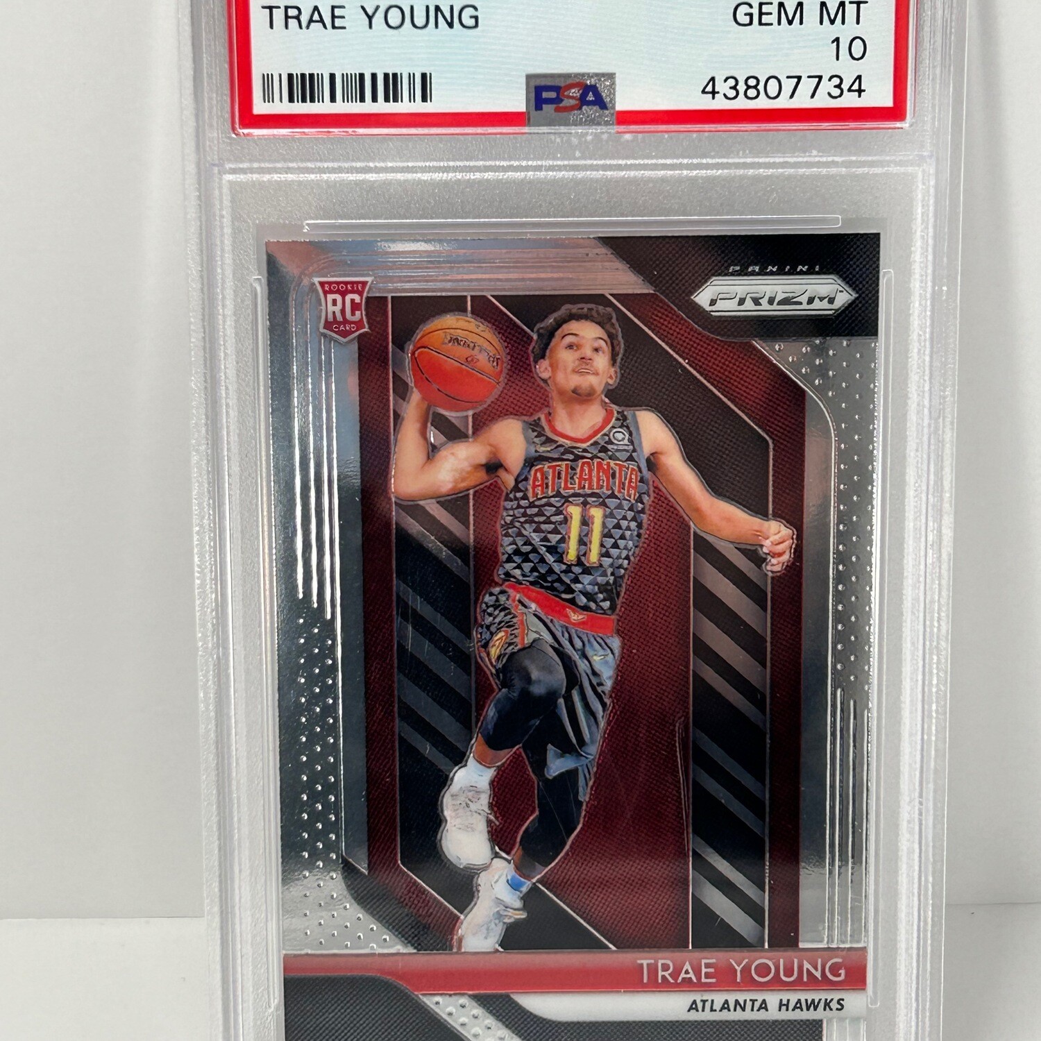 2018-19 Panini Prizm #78 Trae Young RC Rookie PSA 10