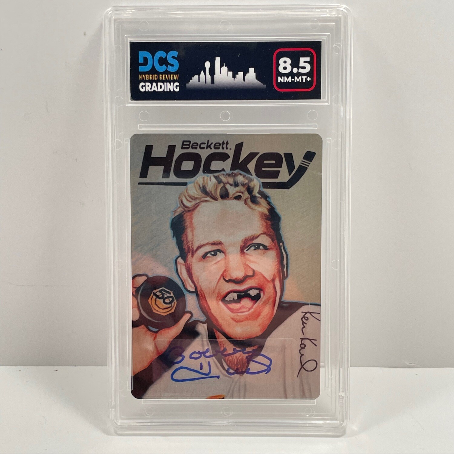 2017 NSCC Beckett Cover Scavenger Hunt Autograph DCS 8.5