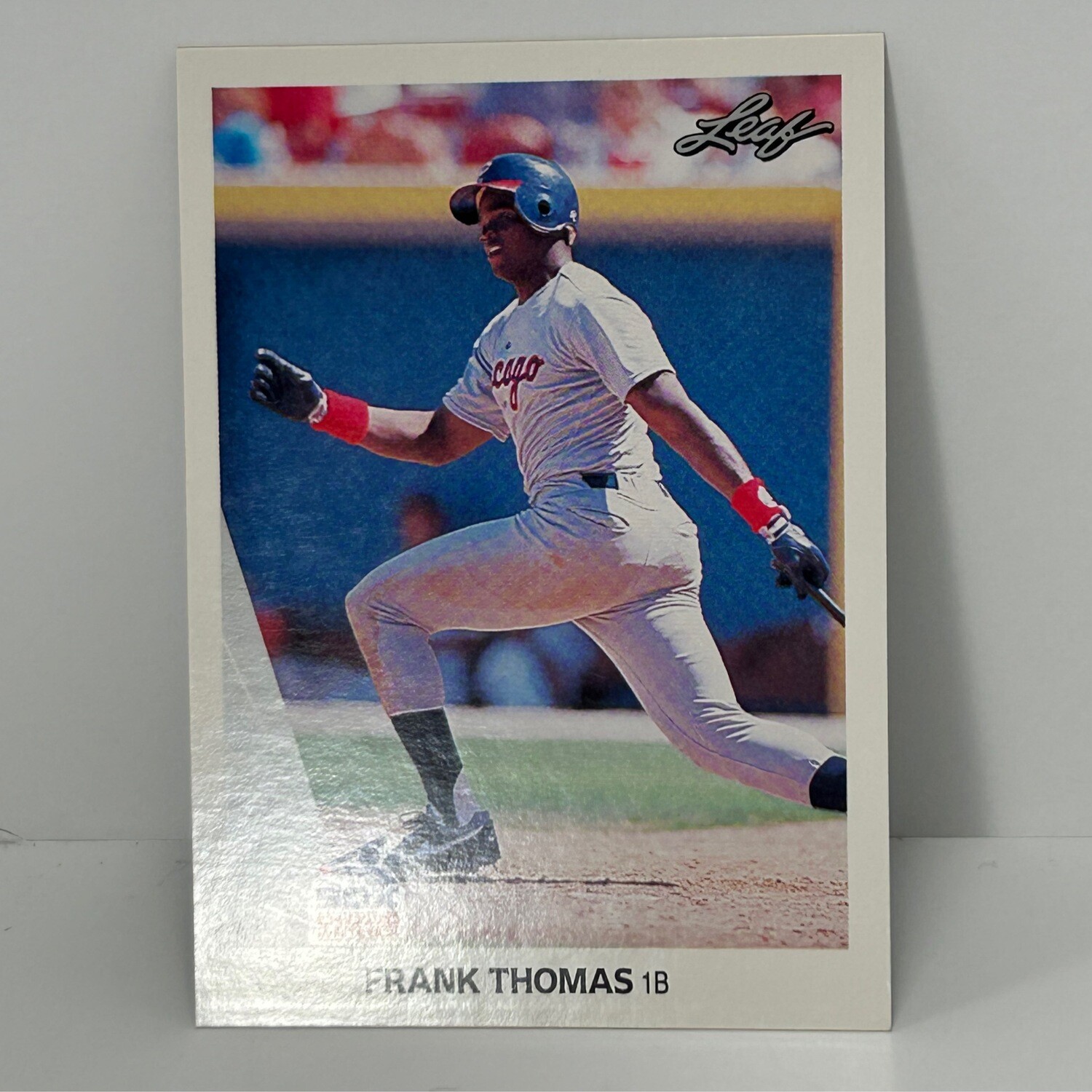 1990 Leaf Frank Thomas #300 RC HOF