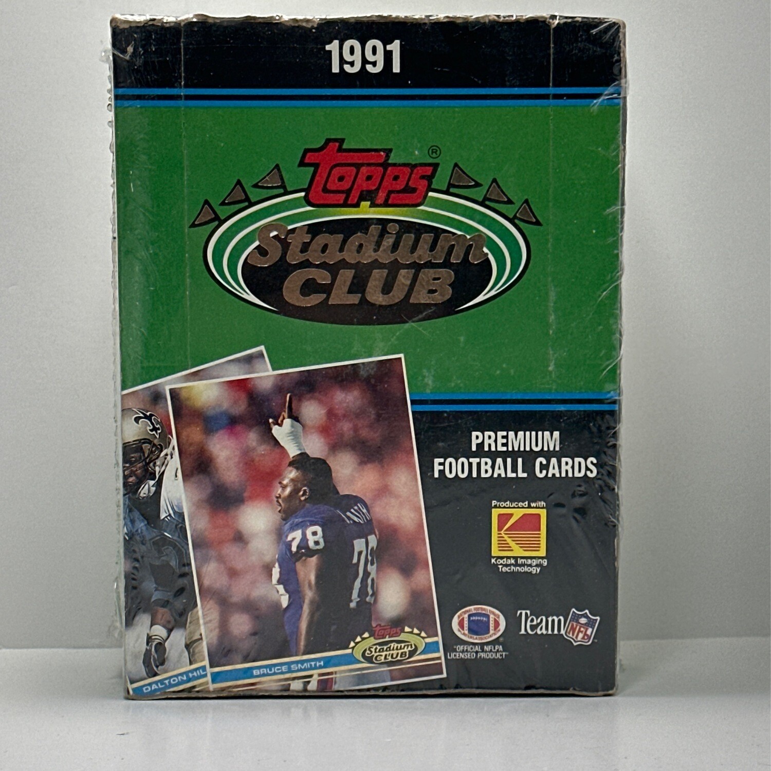 1991 Topps Stadium Club Football Wax Box 36 Sealed Packs