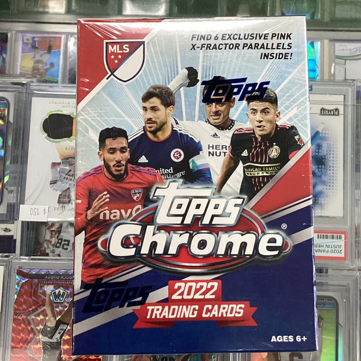 2022 Topps Chrome MLS Soccer Blaster