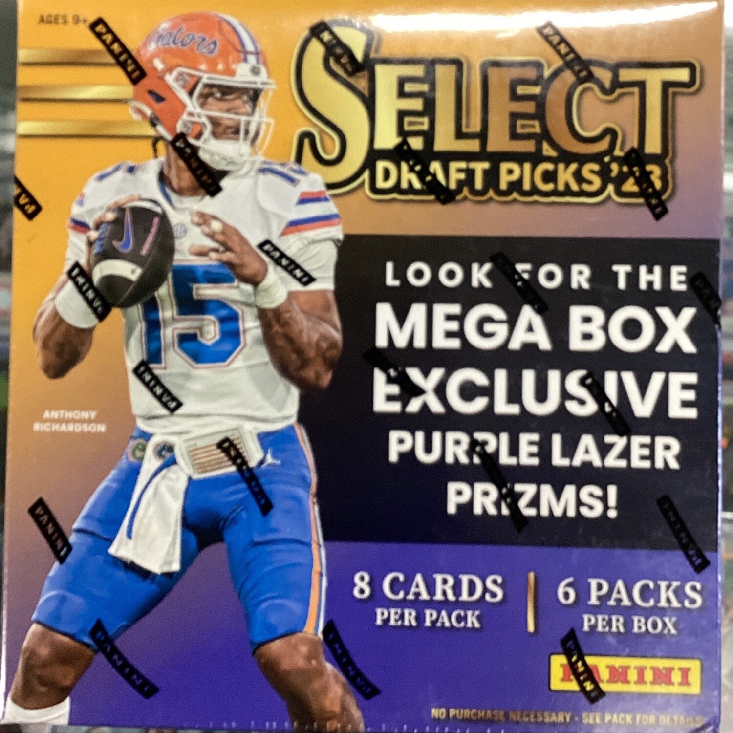 2023 Panini Select Draft Picks Football Mega Box