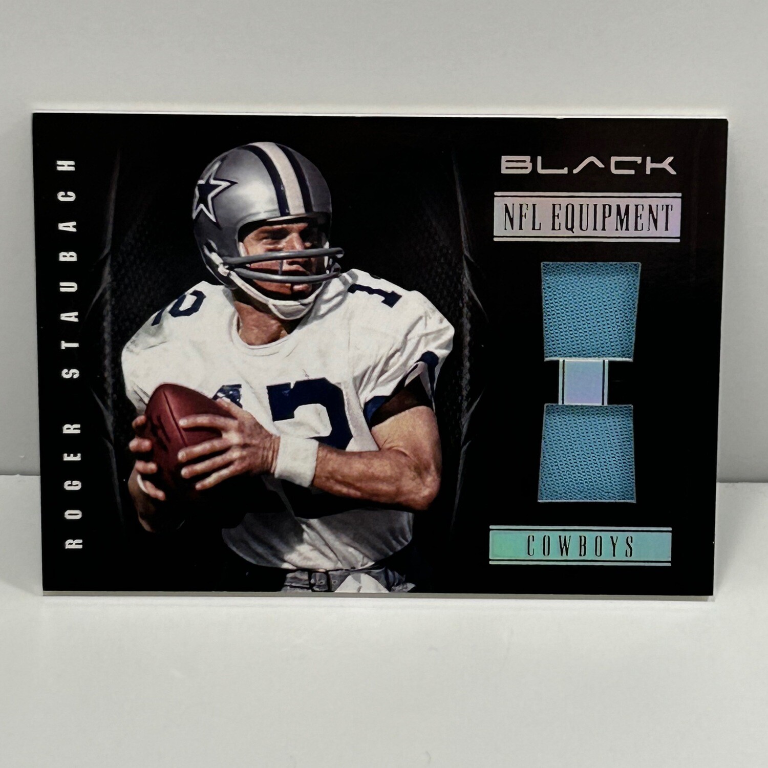 2012 Panini Black NFL Equipment Combos #61 Roger Staubach/99