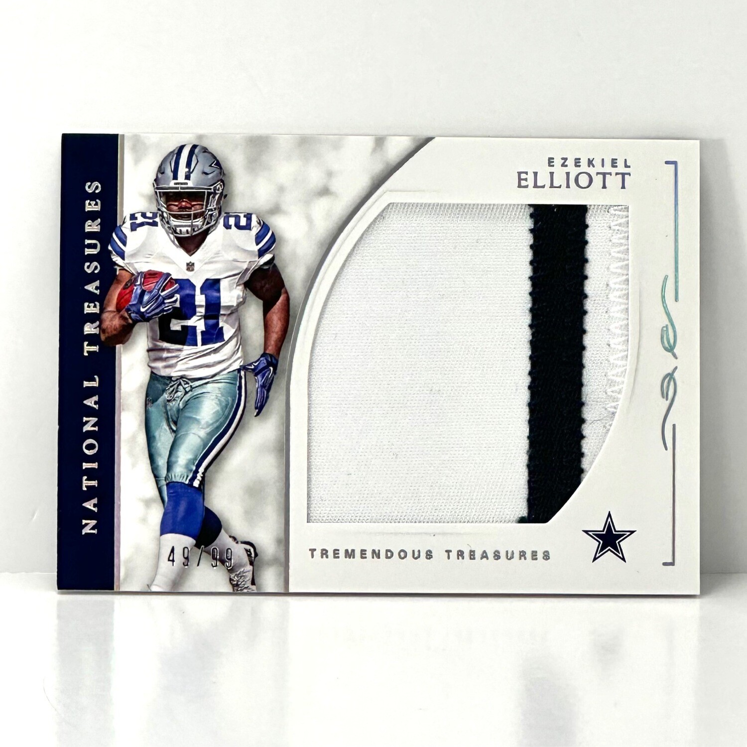 2016 Panini National Treasure Tremendous Treasures Ezekiel Elliott /99