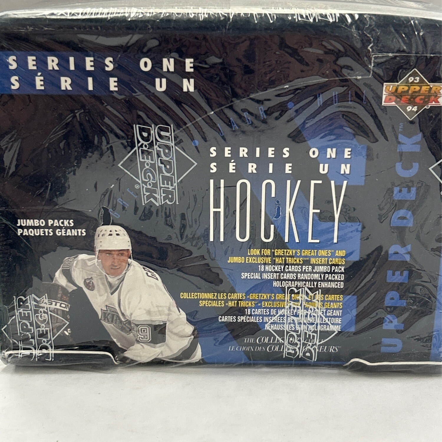 93-94 Upper Deck Series One Jumbo Packs Sealed Box