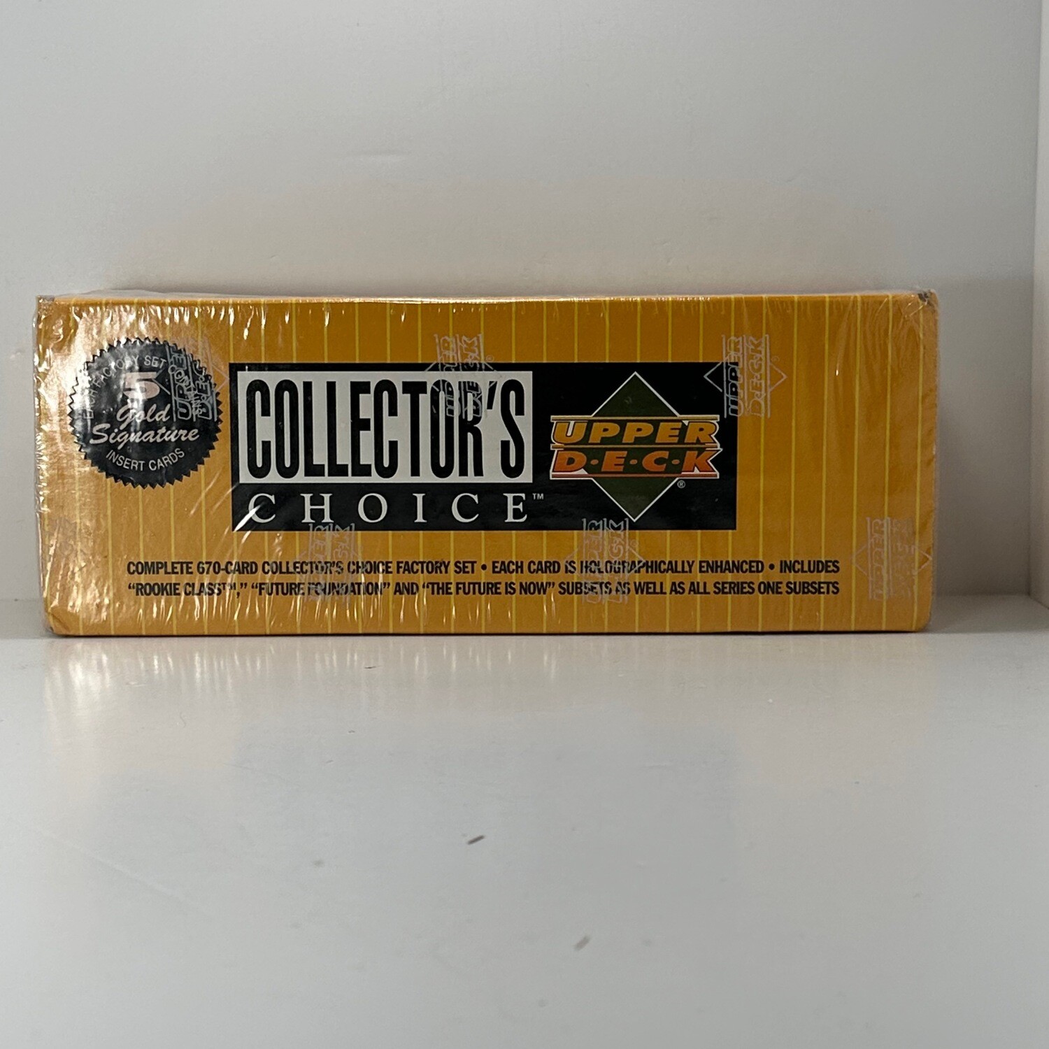 1994 Collectors Choice Upper Deck Baseball Complete Set *Sealed* (Jeter Jordan)