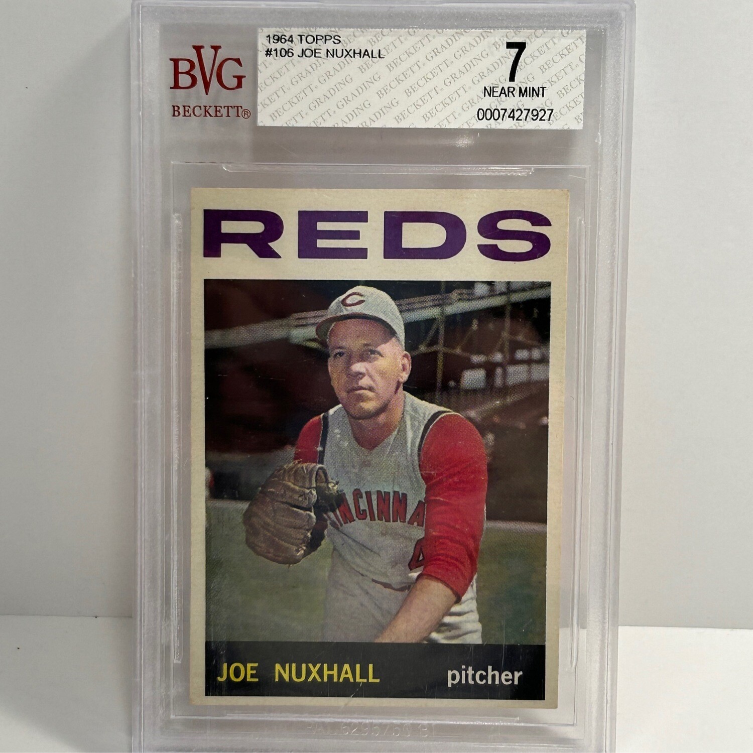 1964 Topps #106 Joe Nuxhall BVG 7