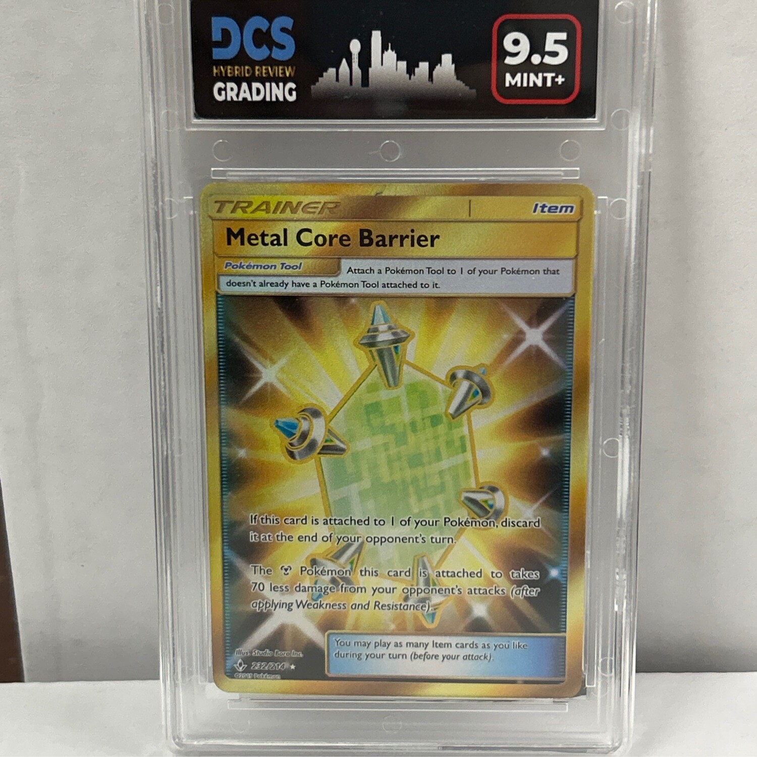 2019 Pokémon Metal Core Barrier Secret DCS9.5