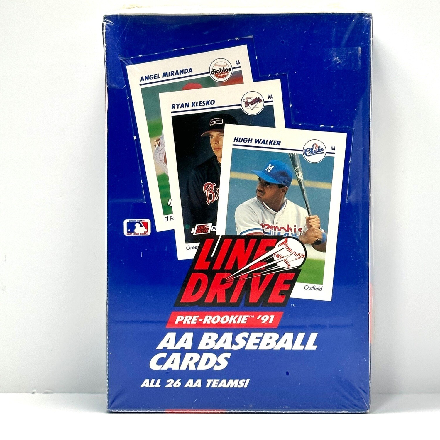 1991 Line Drive Pre-Rookie AA Baseball Cards Factory Sealed Box 36 Wax Packs