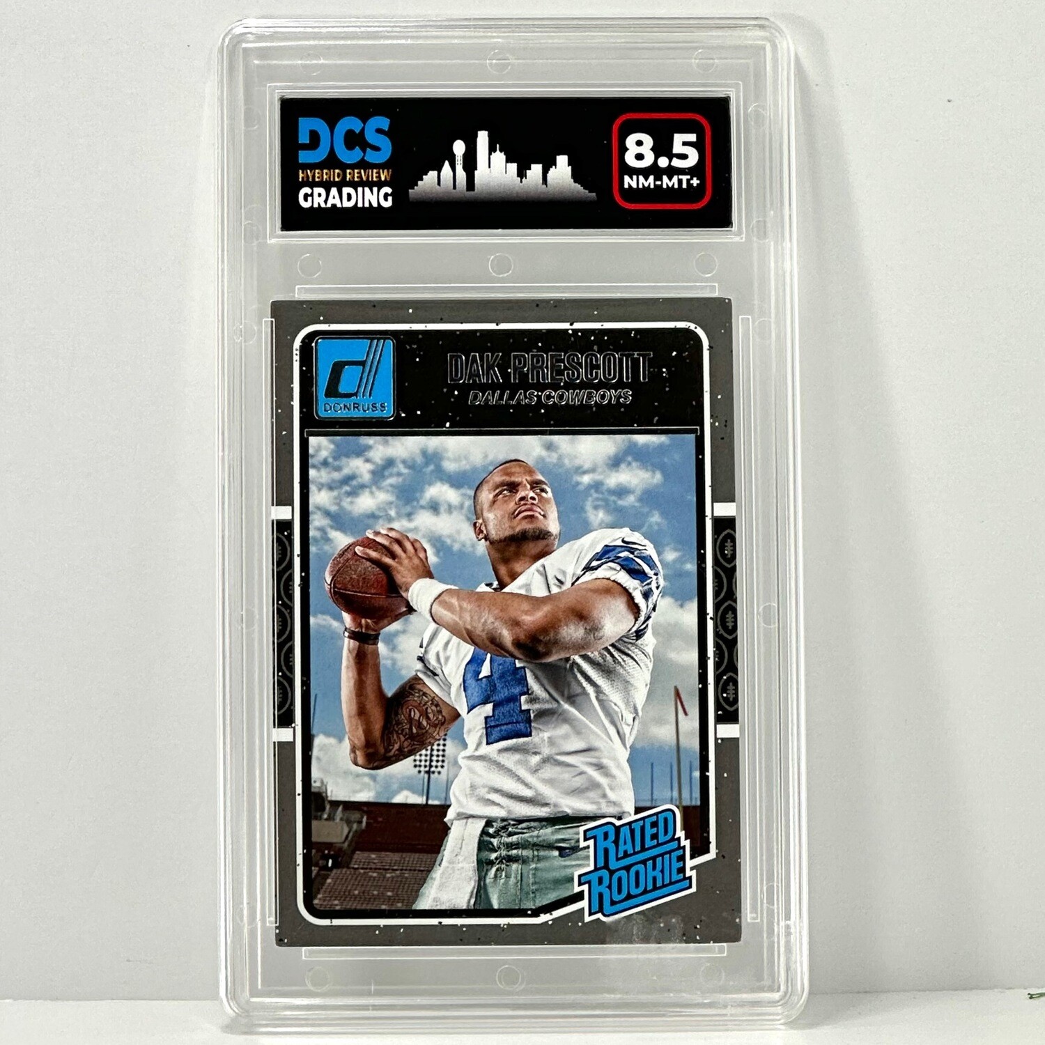 2016 Panini Donruss Football Dak Prescott #362 DCS 8.5