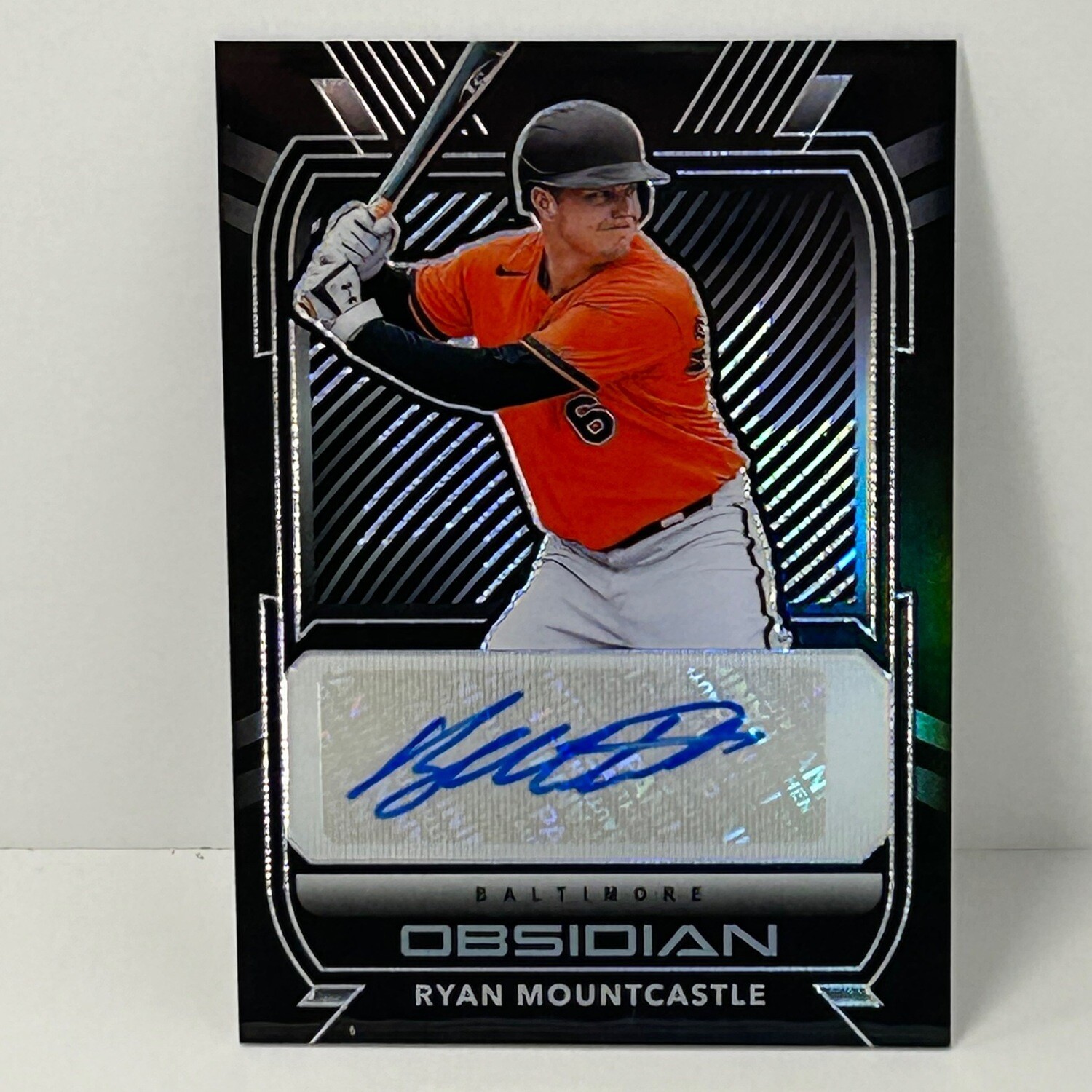 2021 Panini Obsidian O-RM Ryan Mountcastle Autograph Card