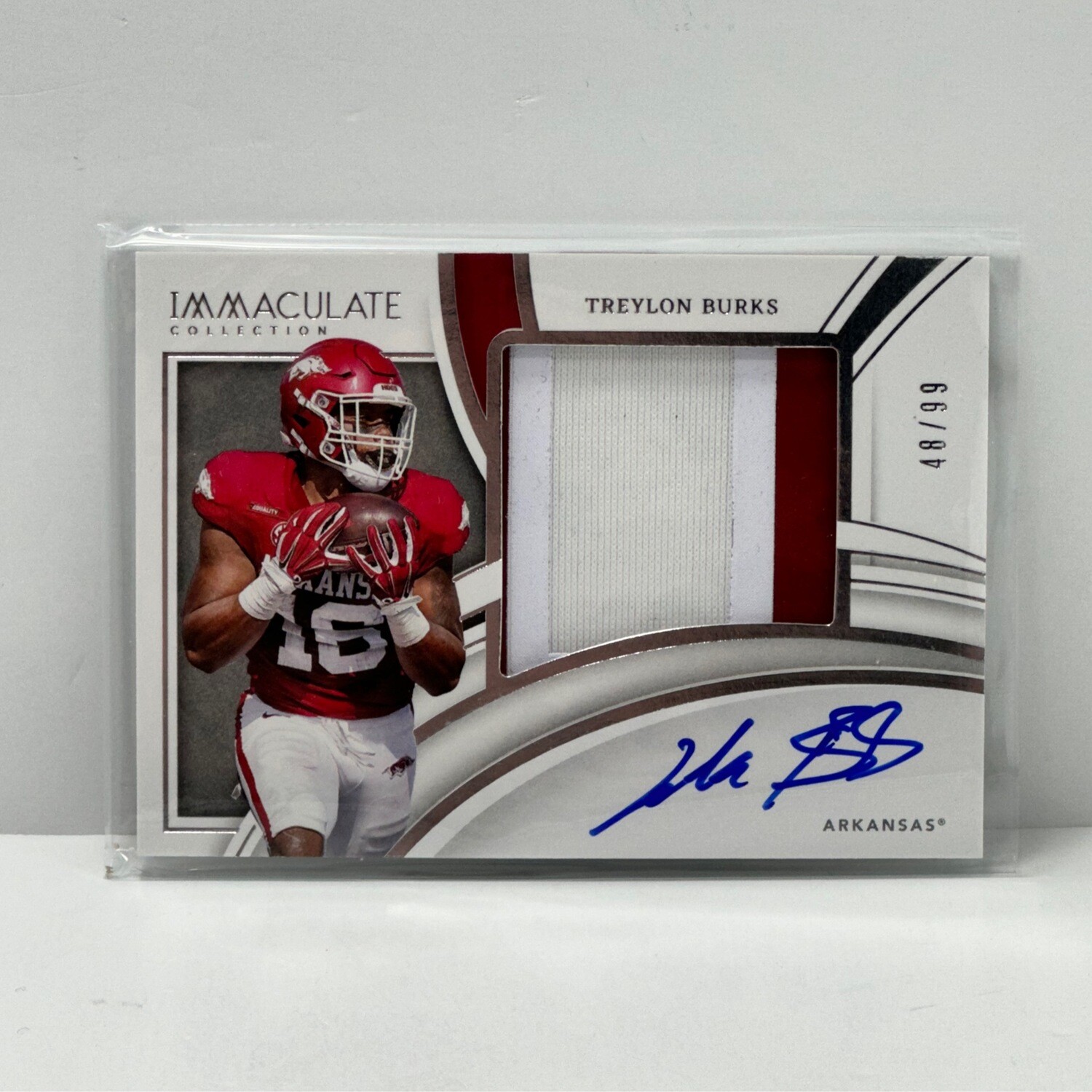 2022 TREYLON BURKS IMMACULATE COLLEGIATE RPA #d /99