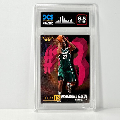 2012/13 Fleer Retro Draymond Green Lucky 13 1996  Warriors DCS 8.5