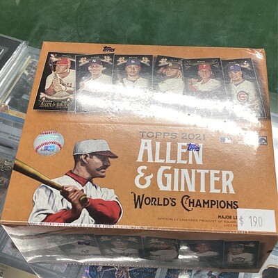 (R)2021 Topps Allen and Ginter X Hobby Box(R)