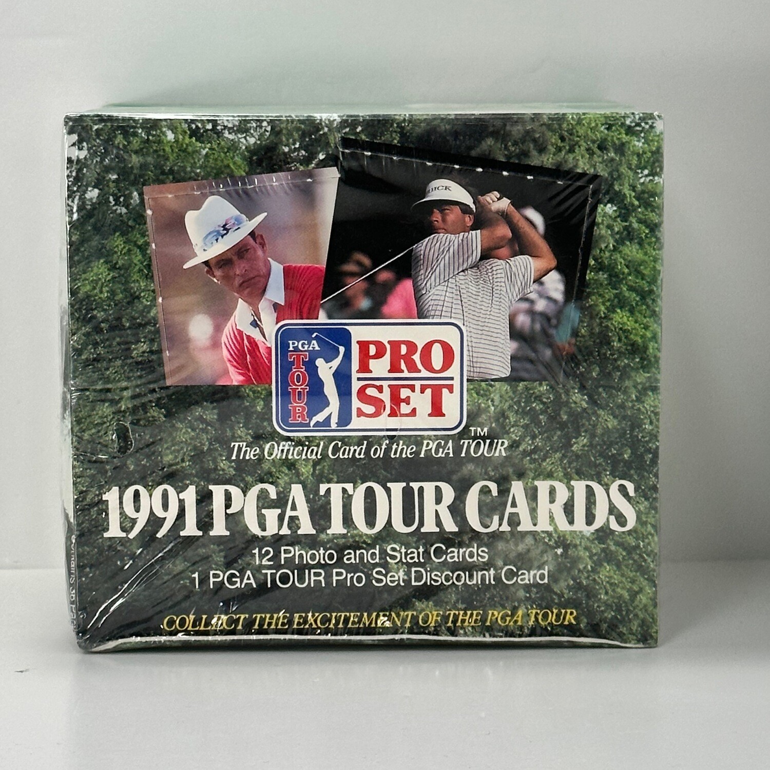 1991 Pro Set Golf PGA Tour Cards Factory Sealed Box 36 Packs From Case