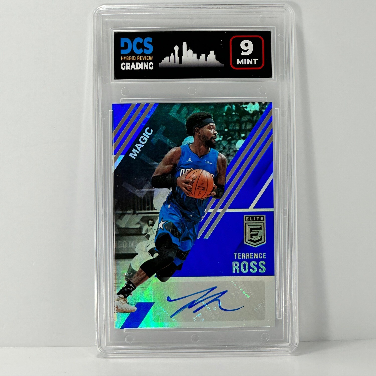 2020 Panini Donruss Elite Terrence Ross Autograph Blue/25 DCS 9