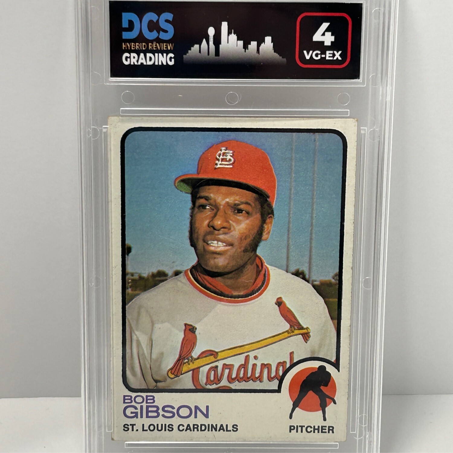 1973 Topps Bob Gibson #190 DCS 4