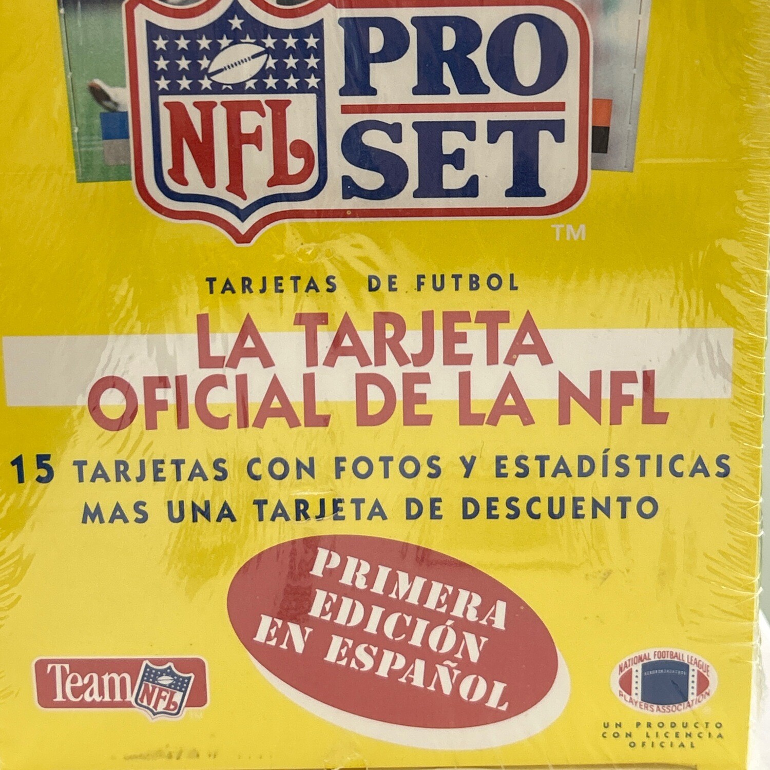 1991 NFL Pro Set Primera Edicion En Espanol Hobby Box  Sealed