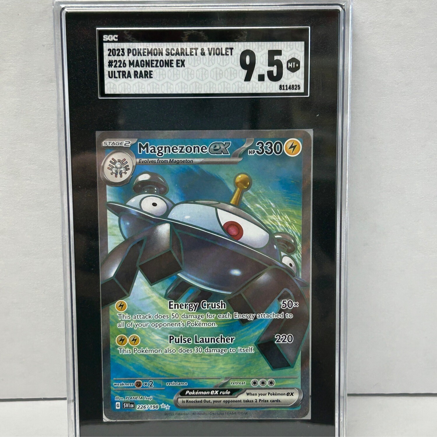 2023 Pokémon Scarlet & Violet #226 Magnezone EX  SGC 9.5