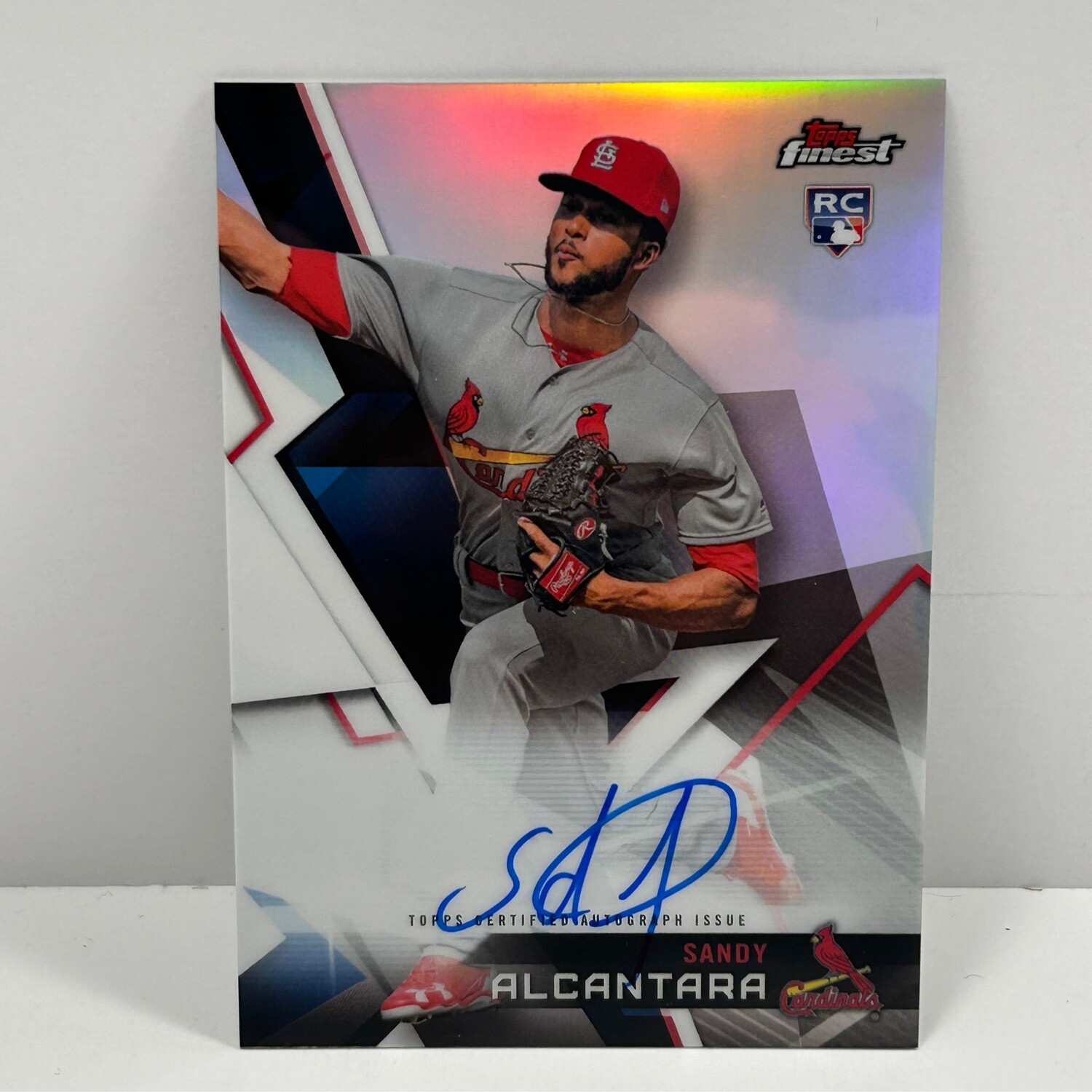 2018 Topps Finest Sandy Alcantra
