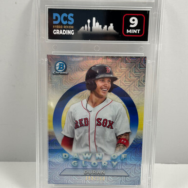2020 Bowman Chrome  Jarren Duran Dawn of Glory Mojo Prizm /150 DCS9