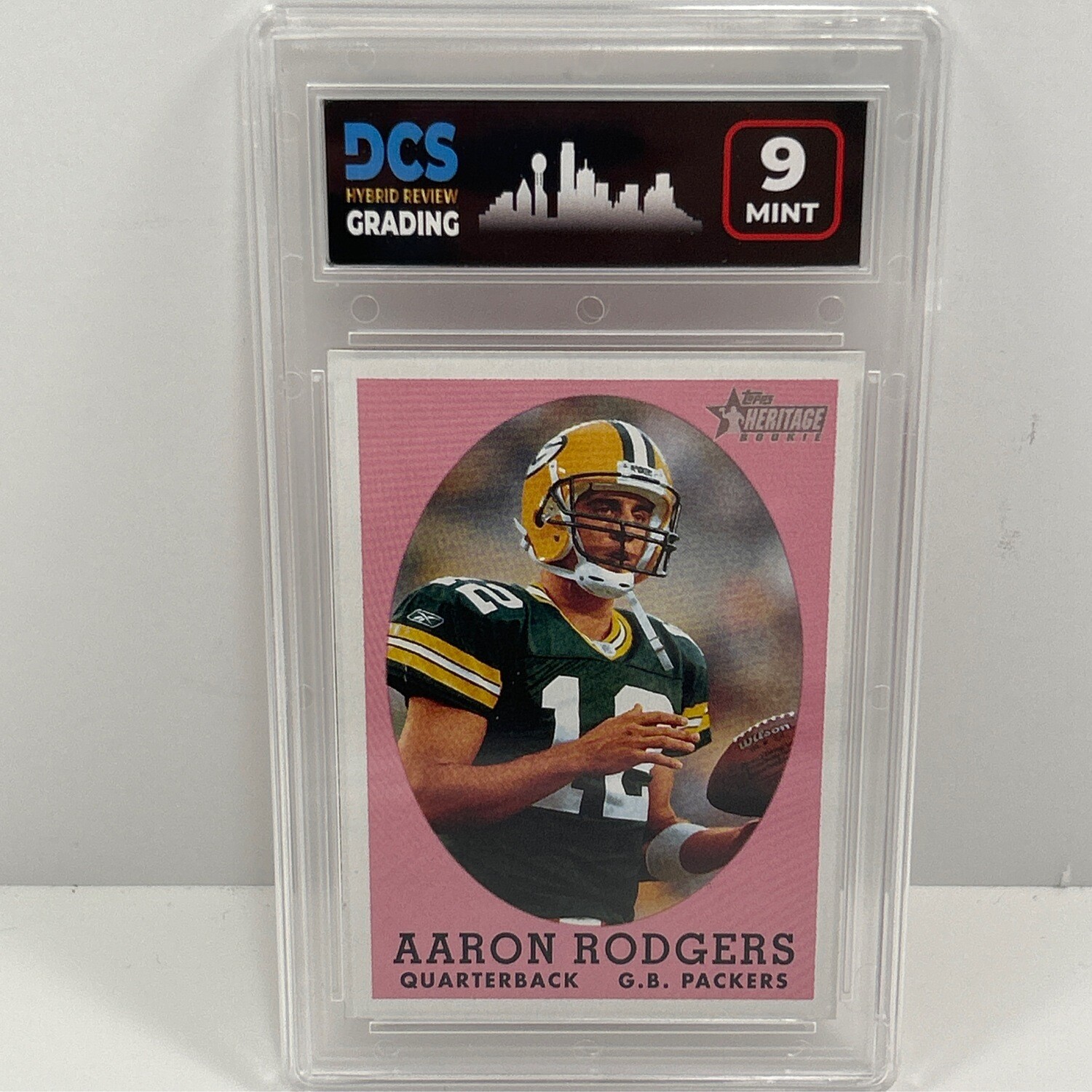 2005 Topps Heritage #344 Aaron Rodgers DCS 9