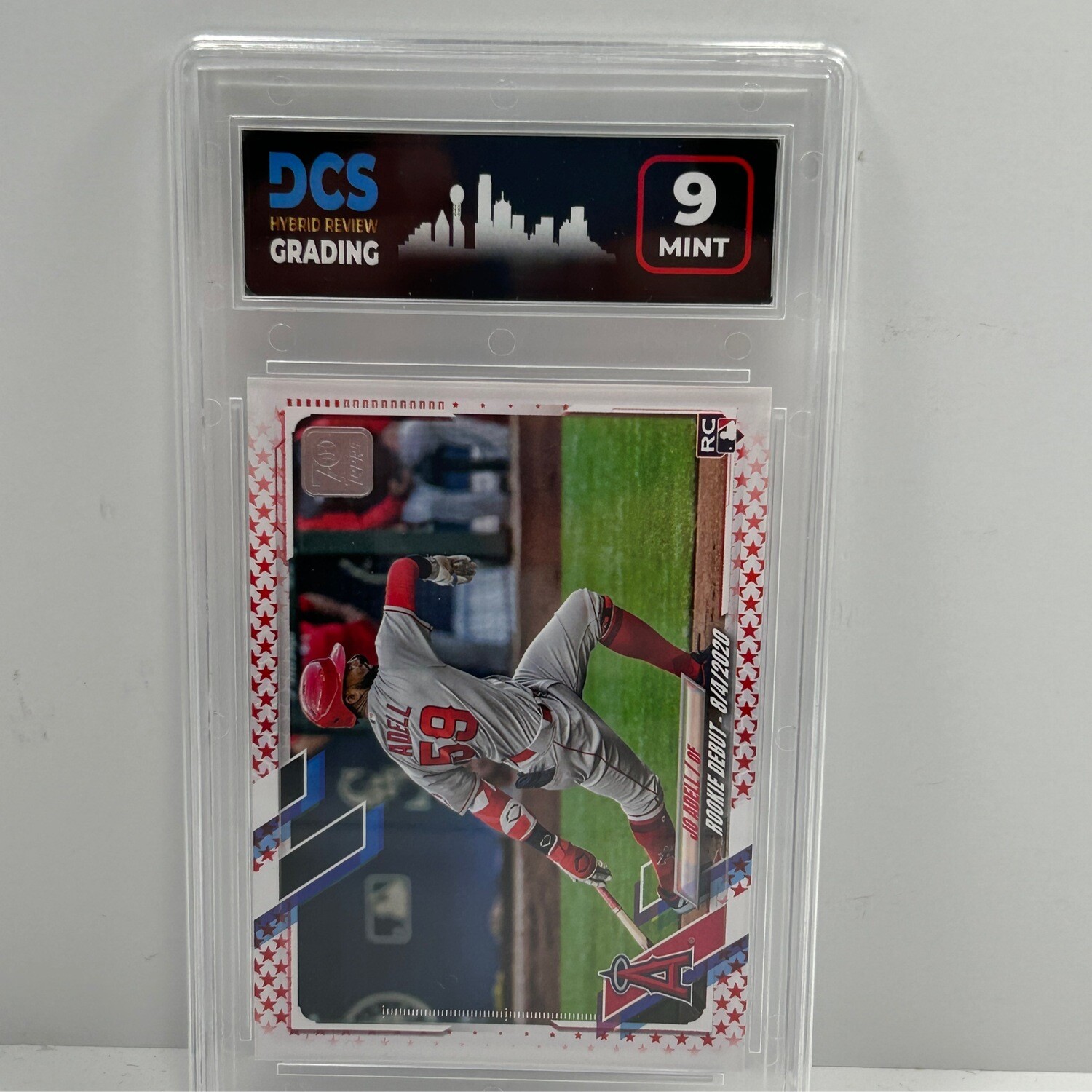 2021 Topps US44 Jo Adell Independence Day /76 DCS9