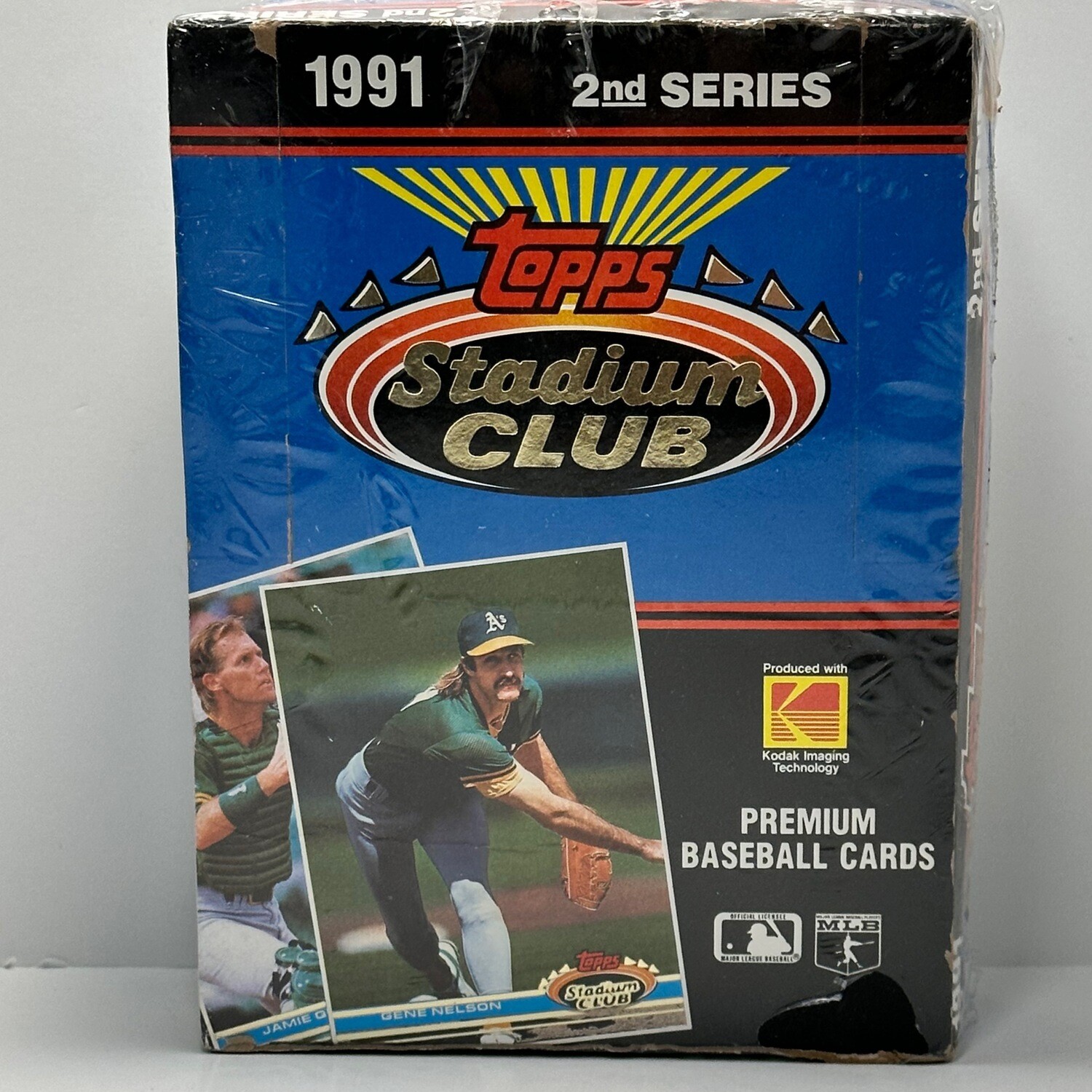 1991 Topps Stadium Club Baseball Series 2 Wax Box