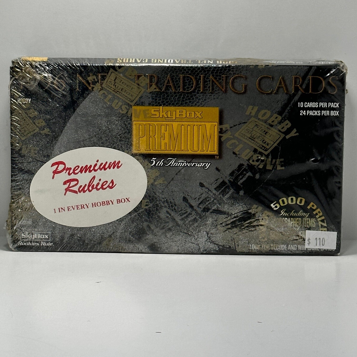 1996 Fleer Skybox Premium Football Cards Box of 36 Packs