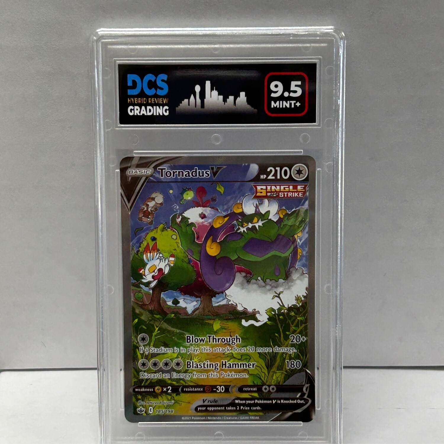 2021 Pokemon Tornadus V DCS9.5