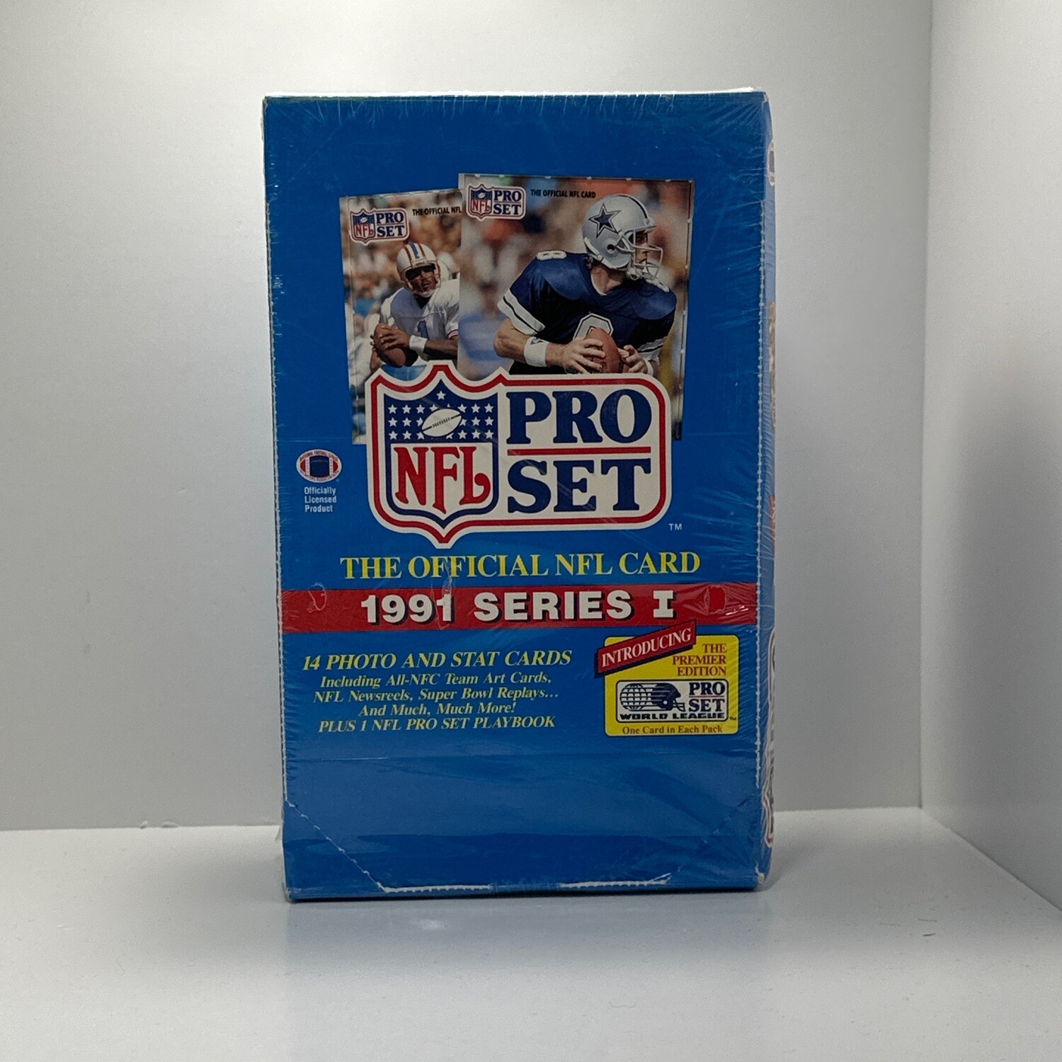 1991 NFL Pro Set Football Series 1 Factory Sealed Box 36 Packs